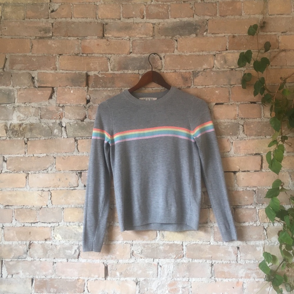 Pastel Rainbow Sweater